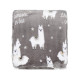ARDESTO Flannel blanket, 160x200 cm, llama, 100% polyester (ART0114PB)