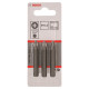 Bosch Extra-Hart PH2 bit, 51mm, 3pcs (2.607.001.522)