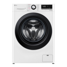 LG Стиральная машина фронтальная, 9кг, 1400, A+++, 57см, дисплей, пар, инвертор, белый (F4V3VS6WW)