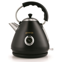 Gorenje Электрочайник 1.7л, пластик, черный (K17CLBK)