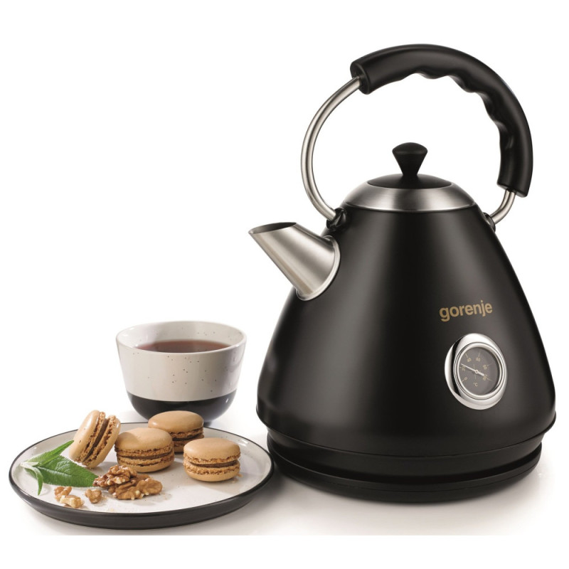 Gorenje kettle Gorenje, 1.7L, plastic, black (K17CLBK)