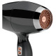 BaByliss hair dryer Air Power Pro, 3W, 3 modes, diffuser, ionization, cold blowing, ceramics, black- pink (6716DE)