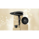 BaByliss hair dryer Air Power Pro, 3W, 3 modes, diffuser, ionization, cold blowing, ceramics, black- pink (6716DE)