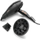 BaByliss hair dryer Air Power Pro, 3W, 3 modes, diffuser, ionization, cold blowing, ceramics, black- pink (6716DE)