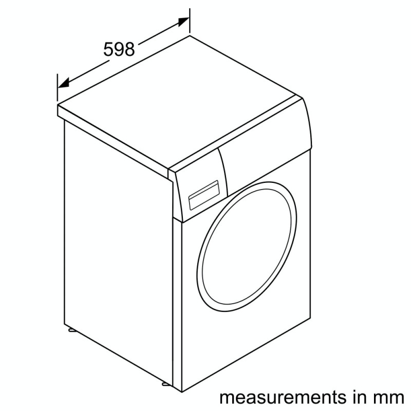 Siemens Стиральная машина фронтальная, 10кг WM16XDH1UA