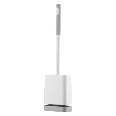 ARDESTO Toilet Brush Set with stand 11.5x5.6x43cm, plastic, white (ARHB3501W)
