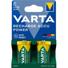 VARTA Акумулятор Varta NI-MH Power C(LR14) 3000 мА•г, 2шт (56714101412)