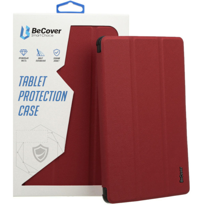 Чехол для планшета BeCover Smart Case Lenovo Tab M10 TB-311FU 10.1" Red Wine (713112)