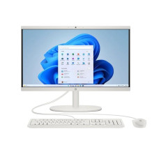 HP All-in-One 21,5" FHD VA AG, Intel i3-N300, 8GB, F512GB, UMA, WiFi, kb+m, 2y, DOS, white (C31F4EA)