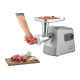 Gorenje М'ясорубка, 2500Вт, 2.8кг/хв, 3 решітки, насадка для ковбас, кеббе, шнековий соковидавлювач, 3 терки, пластик/метал, нерж (MG2500DS)