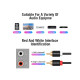 Кабель мультимедийный 2xRCA M to 2xRCA M 1.0m black Vention (VAB-R06-B100)