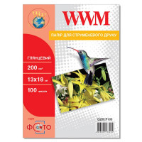Фотобумага WWM 13x18 (G200.P100)