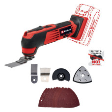 Einhell Multifunctional cordless tool TE-MG 18/1 Li - Solo, PXC, 18V, bit set, 0.83 kg (without battery and charger) (4465195)