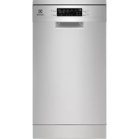 Electrolux Electrolux dishwasher, 10sets, E, 45cm, display, invertor, 3 basket, inox (ESS64321SX)
