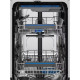 Electrolux Electrolux dishwasher, 10sets, E, 45cm, display, invertor, 3 basket, inox (ESS64321SX)