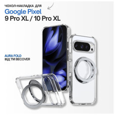 Чехол для мобильного телефона BeCover Aura Fold Google Pixel 9 Pro XL / 10 Pro XL Transparent (715672)