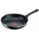 Tefal Tefal Day by Day pan with lid, 28cm, with lid, aluminum, bakelite, glass, black (B5580623_SET)