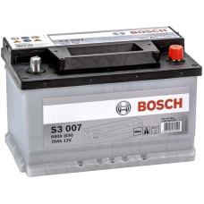 Bosch Акумулятор S3 12В 70А·год 640А R+ (0 092 S30 070) (0092S30070)