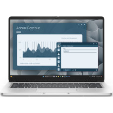 Dell Ноутбук Dell Pro 14 14" FHD+ IPS AG, AMD AI 5 PRO 340, 16GB, F512GB, UMA, Win11P, сріблястий (BTO601PC14255UA_W11P)