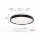 Osram Світильник накладний  CEILING LUXO 18Вт 4000К чорний (4099854650789)