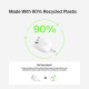 Зарядное устройство Belkin 2xUSB-C + 1xUSB PD70W PPS GaN white (WCH018HQWH)