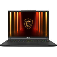MSI Ноутбук MSI Stealth A16 AI+ A3XWIG-068UA 16  QHD+, AMD AI 9 HX 370, 32GB, F1TB, NVD5080-16, W11, чорний (9S7-15FL35-068)