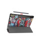 Чехол для планшета BeCover Smart Case Samsung Tab S9 Plus (SM-X810/SM-X816)/S9 FE Plus (SM-X610/SM-X616) 12.4" Graffiti (710377)