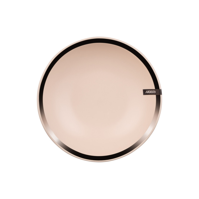 ARDESTO Soup plate Liguria, 20 cm, Cream, ceramics (AR2920LCC)