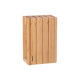 ARDESTO Knife set Black Mars 6 pcs, stainless steel, bamboo block (AR2021SB)