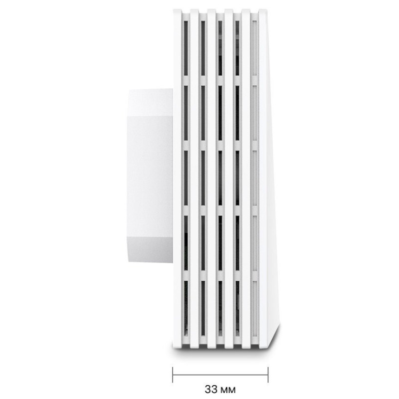 TP-Link Точка доступу EAP650 WALL AX3000 in 1xGE out 1xGE PoE MU-MIMO (EAP650-WALL)