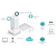 TP-Link Точка доступу EAP650 WALL AX3000 in 1xGE out 1xGE PoE MU-MIMO (EAP650-WALL)