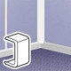 Legrand DLPlus Legrand кабель-канал шириной 40 мм, накладка на стык (033606)