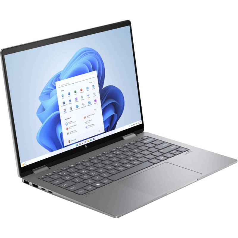 HP Ноутбук ENVY x360 14-fc0011ua 14" 2.8K OLED Touch, Intel U5-125U, 16GB, F1024GB, UMA, Win11, серый (AQ8Q7EA)