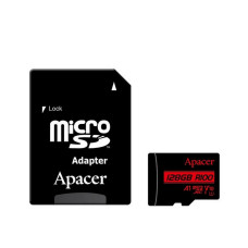 Apacer microSD 128GB C10 UHS-I R100MB/s + SD (AP128GMCSX10UB-R)