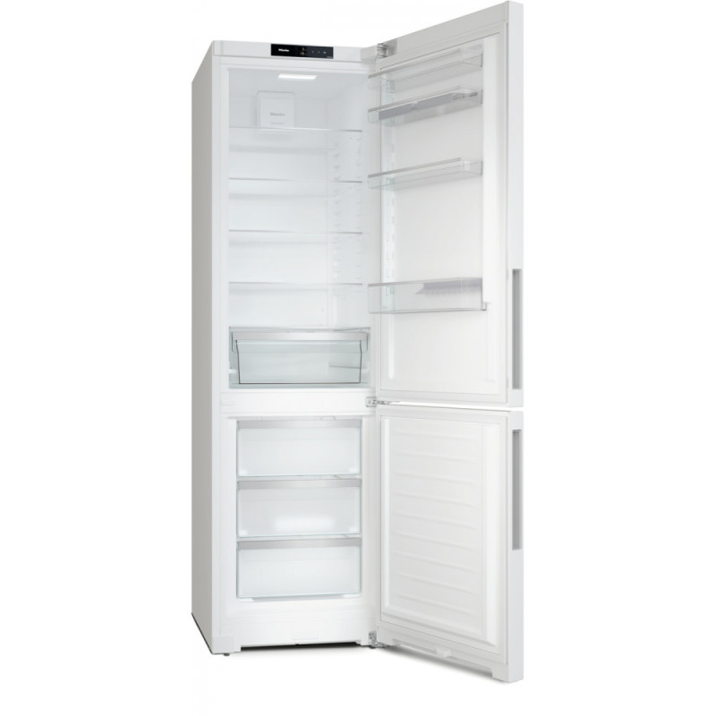 Miele Холодильник Miele KFN 4395 DD ws з нижн. мороз., 201.5x60х65.4, холод.відд.-268л, мороз.відд.-103л, 2дв., А+, NF, білий (38439544OER)