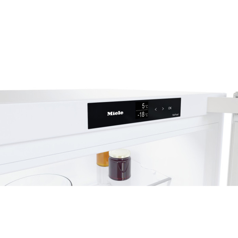 Miele Холодильник Miele KFN 4395 DD ws з нижн. мороз., 201.5x60х65.4, холод.відд.-268л, мороз.відд.-103л, 2дв., А+, NF, білий (38439544OER)