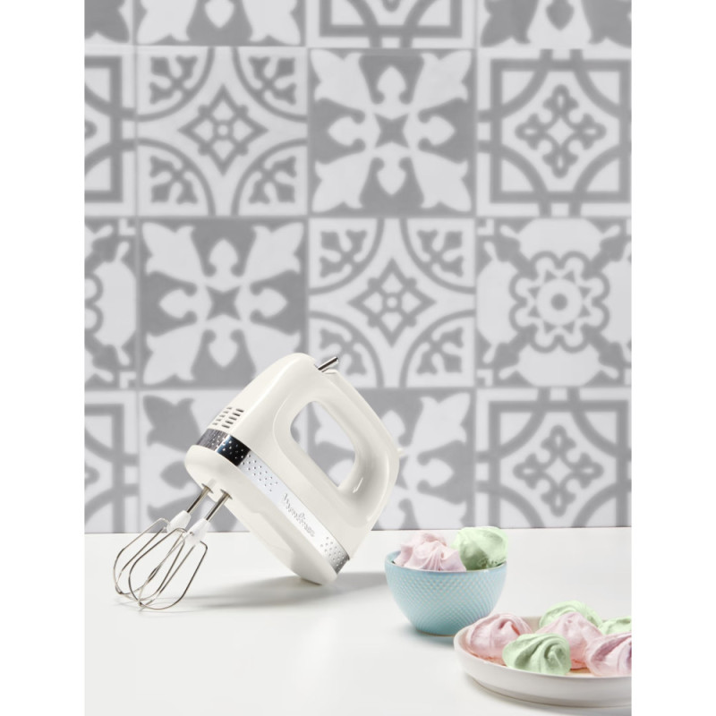 Moulinex Moulinex hand mixer Soleil 200W, nozzles-2 beaters, turbo mode, white (HM211A11)