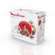 Moulinex Moulinex hand mixer Soleil 200W, nozzles-2 beaters, turbo mode, white (HM211A11)
