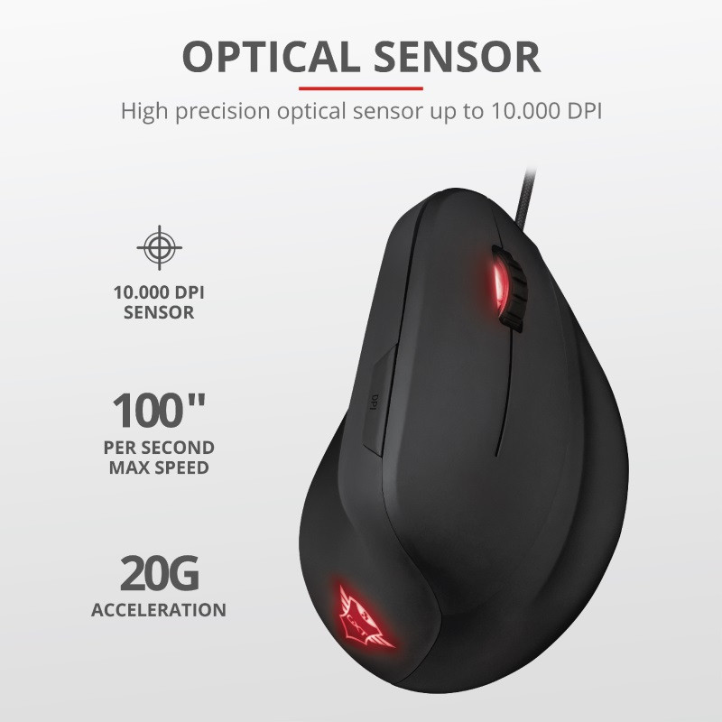 Trust GXT144 REXX ERGONOMIC BLACK (22991_TRUST)