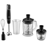 Tefal Блендер погружной INFINY FORCE, 1000Вт, 5в1, чаша-800мл, XL чопер 1л., черный (HB94L830)
