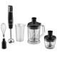 Tefal Блендер заглибний INFINY FORCE, 1000Вт, 5в1, чаша-800мл, XL чопер 1л., чорний (HB94L830)