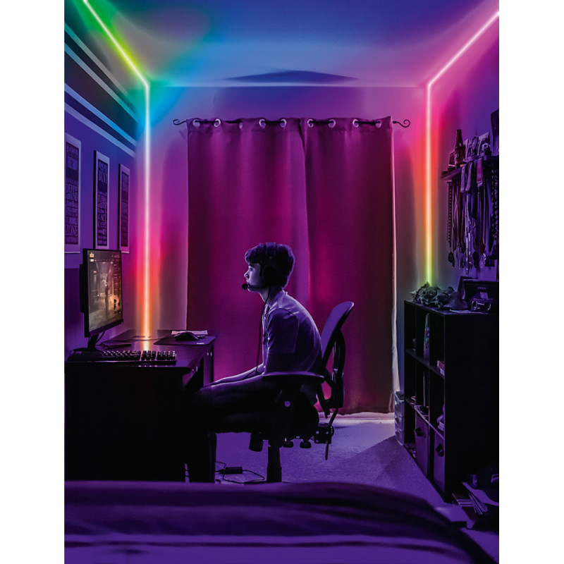 LEDVANCE LED strip NEON FLEX 4W, 2M RGB USB RC (4099854095306)