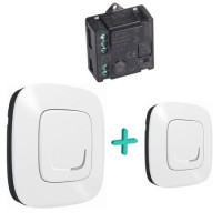 Legrand Набір упр. освітленням (мікро.реле + 2 smart-вимикача) (Valena Allure with NETATMO)[White]