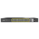 Netis Switch P124GH 24xFE PoE+, 2xGE Uplink, 2xGE SFP, unmanaged