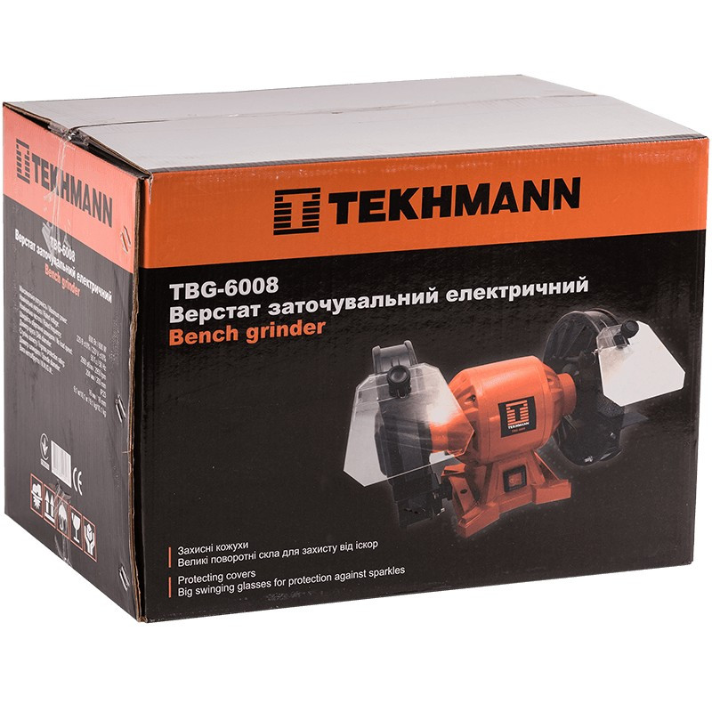 TEKHMANN Sharpening machine TBG-6008 600W circle 200x16mm (846848)