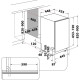 Indesit DSIC3M19 Built-in Dishwasher
