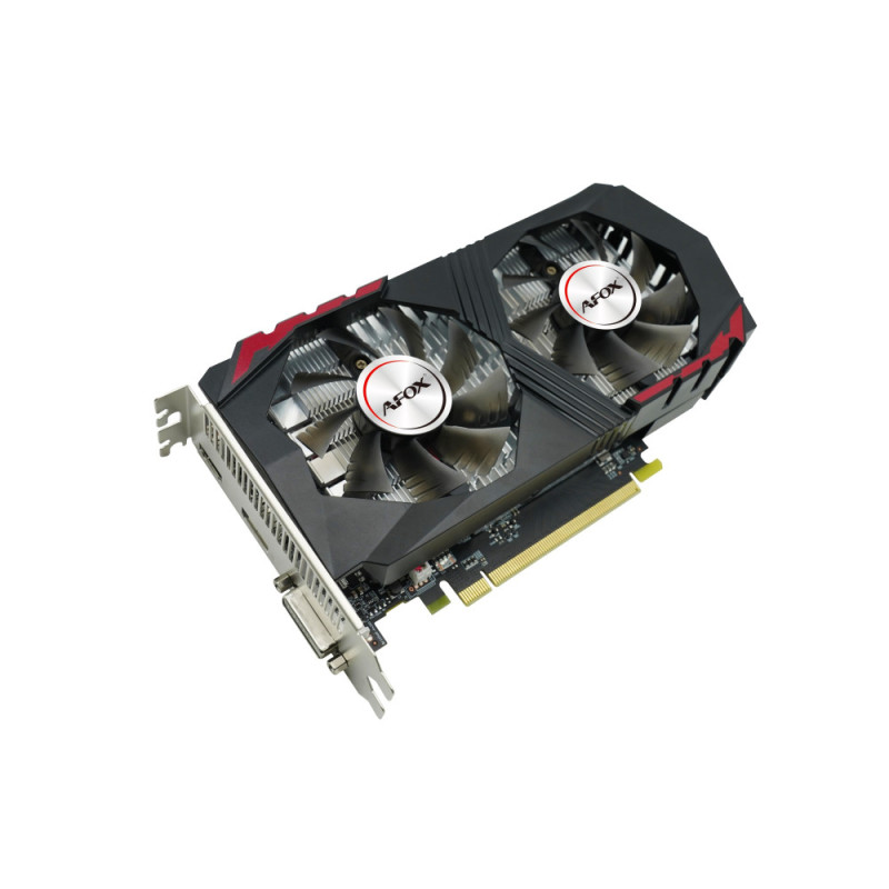 AFOX Видеокарта GeForce GTX 1050 Ti 4GB GDDR5 (AF1050TI-4096D5H5-V6)