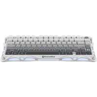 GravaStar Mercury K1 75% Wireless Mechanical Gaming Keyboard (GSK1_GWHT)