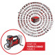 Einhell CE-CC 18/23 D Li Cordless Air Compressor - Solo, 18V, up to 12 L/min, 11 bar, 1.16 kg (without battery and accessories) (2071025)
