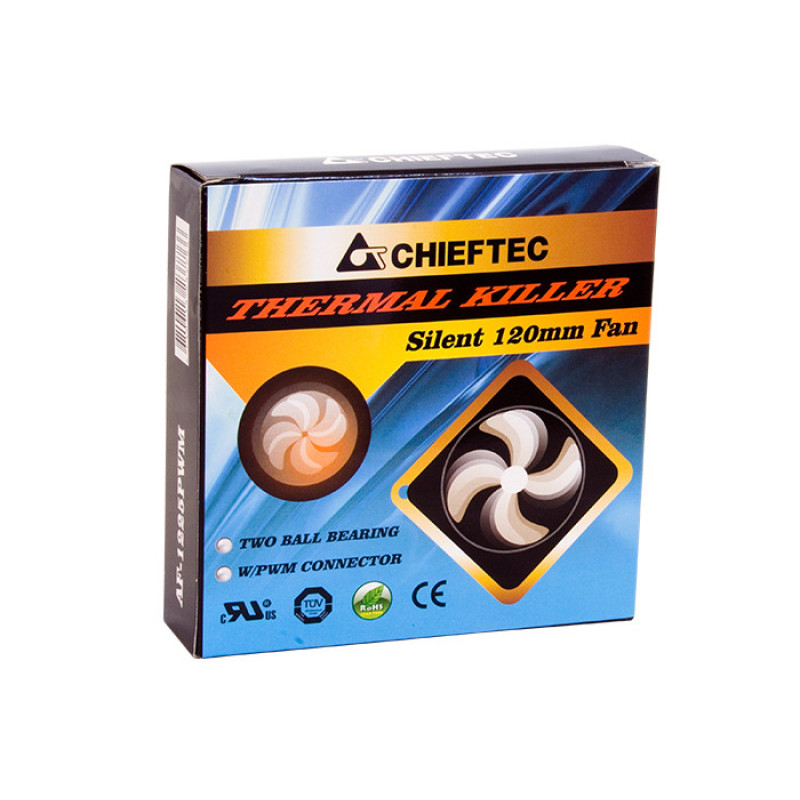 Chieftec CHIEFTEC Thermal Killer AF-1225PWM case fan,120mm,1650 rpm,4pin PWM/Molex,31dBa